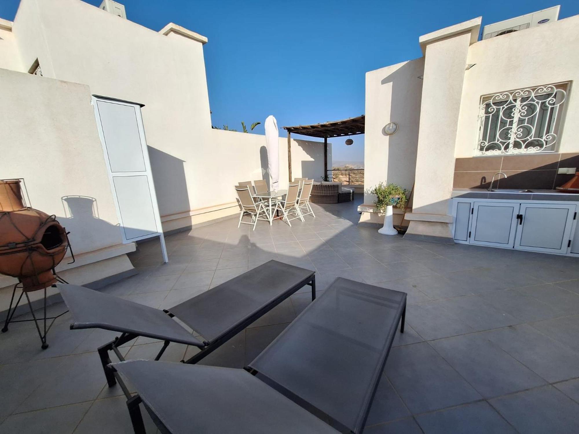 Duplex Taghazout Ocean With Pool & Fitnessアパートメント エクステリア 写真